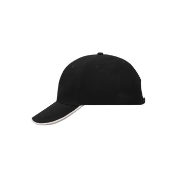 Cappellino baseball personalizzato con logo - 6 Panel Double Sandwich Cap