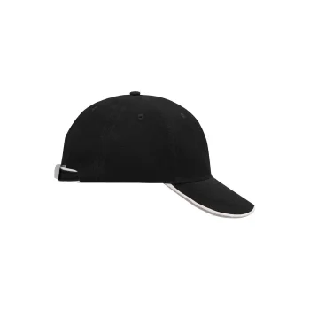 Cappellino baseball personalizzato con logo - 6 Panel Double Sandwich Cap