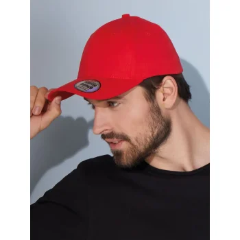 Cappellino baseball personalizzato con logo - 6 Panel Elastic Fit Baseball Cap