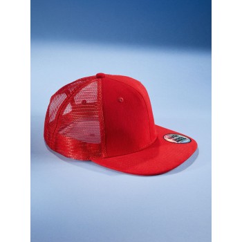Cappellino baseball personalizzato con logo - 6 Panel Flat Peak Cap