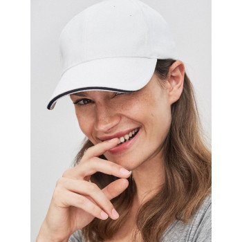 Cappellino baseball personalizzato con logo - 6 Panel Sandwich Cap