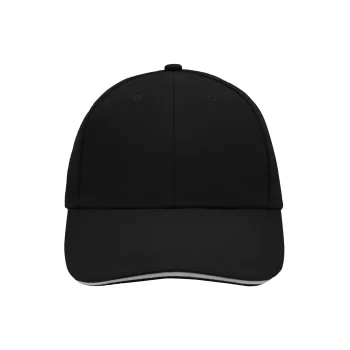 Cappellino baseball personalizzato con logo - 6 Panel Sandwich Cap