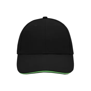 Cappellino baseball personalizzato con logo - 6 Panel Sandwich Cap