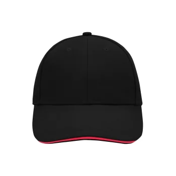 Cappellino baseball personalizzato con logo - 6 Panel Sandwich Cap
