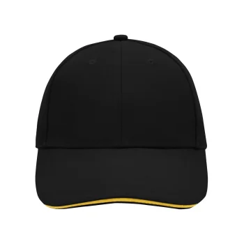 Cappellino baseball personalizzato con logo - 6 Panel Sandwich Cap