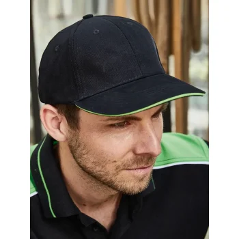Cappellino baseball personalizzato con logo - 6 Panel Sandwich Cap