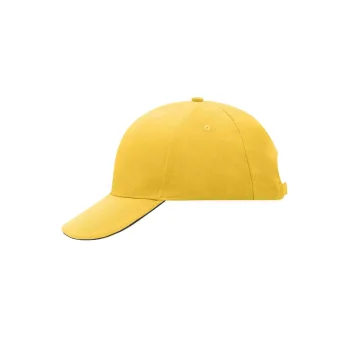 Cappellino baseball personalizzato con logo - 6 Panel Sandwich Cap