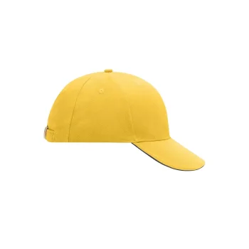 Cappellino baseball personalizzato con logo - 6 Panel Sandwich Cap