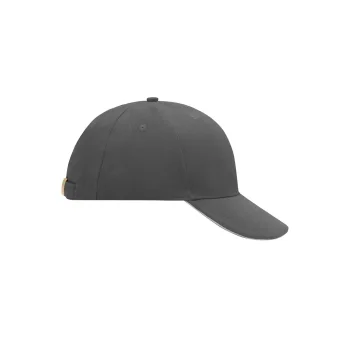 Cappellino baseball personalizzato con logo - 6 Panel Sandwich Cap