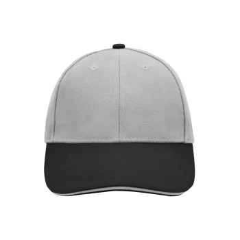 Cappellino baseball personalizzato con logo - 6 Panel Sandwich Cap