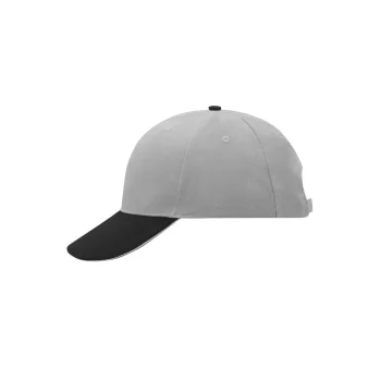 Cappellino baseball personalizzato con logo - 6 Panel Sandwich Cap