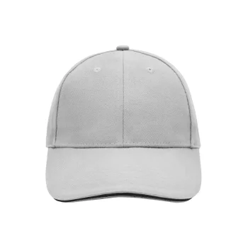 Cappellino baseball personalizzato con logo - 6 Panel Sandwich Cap