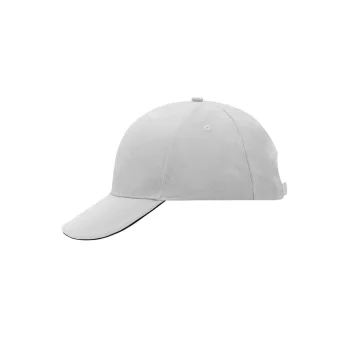 Cappellino baseball personalizzato con logo - 6 Panel Sandwich Cap