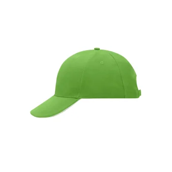 Cappellino baseball personalizzato con logo - 6 Panel Sandwich Cap
