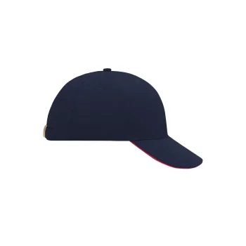 Cappellino baseball personalizzato con logo - 6 Panel Sandwich Cap