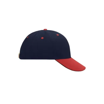 Cappellino baseball personalizzato con logo - 6 Panel Sandwich Cap