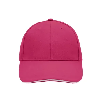 Cappellino baseball personalizzato con logo - 6 Panel Sandwich Cap