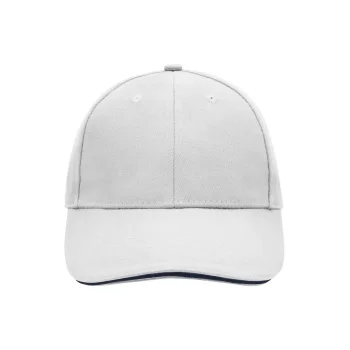 Cappellino baseball personalizzato con logo - 6 Panel Sandwich Cap