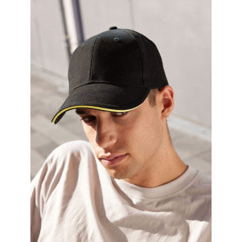 Cappellino baseball personalizzato con logo - 6 Panel Sandwich Cap