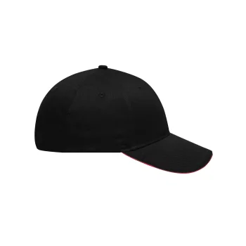Cappelli personalizzati con logo - 6 panel sandwich cap with brushed surface
