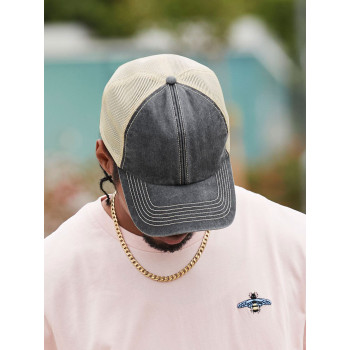 Cappellino baseball personalizzato con logo - 6 Panel Vintage Trucker