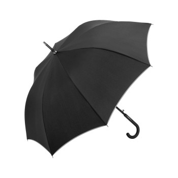 Ombrello personalizzato con logo - AC alu midsize umbrella Windmatic Black Edition