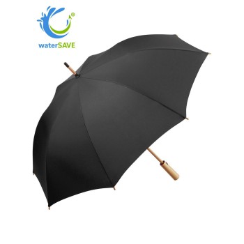 Ombrello personalizzato con logo - AC Midsize bamboo umbrella OkoBrella