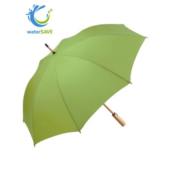 Ombrello personalizzato con logo - AC Midsize bamboo umbrella OkoBrella