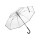 Ombrello trasparente personalizzabile Fare con apertura automatica Windproof