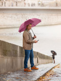 AC stick umbrella