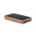 Caricatore wireless personalizzabile 15W power bank 4000mAh legno acacia