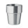 Bicchiere personalizzabile doppio strato in acciaio inox riciclato 250 ml