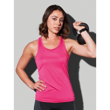 Abbigliamento sportivo donna personalizzato con logo - Active Sports Top