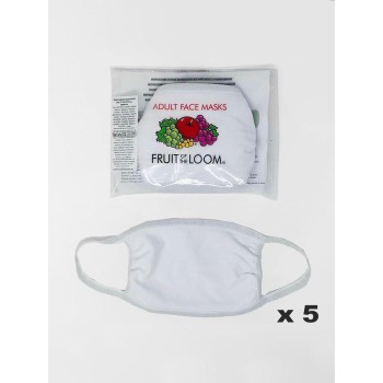 ADULT FACE MASK 5 PACK