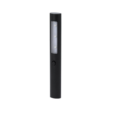 Torcia compatta 3 LED con corpo robusto in ABS magnetica