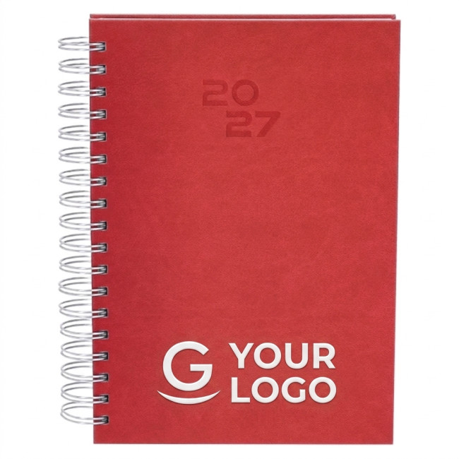 Agenda 2027 personalizzata con logo - Agenda B5 Wayrux formato giornaliero