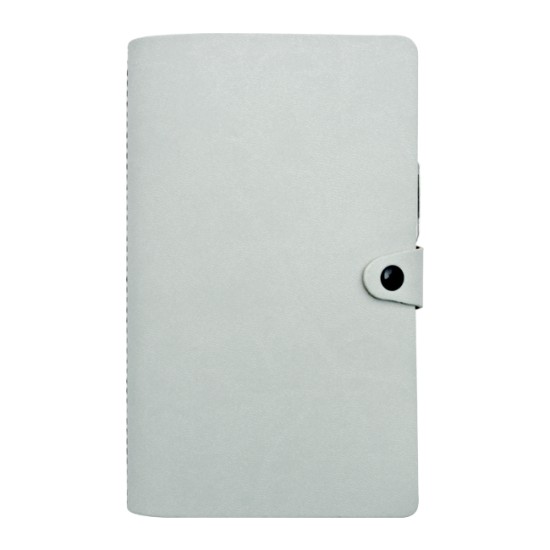Agenda con copertina a portafoglio con bottone