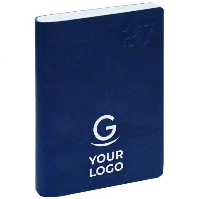 Agenda giornaliera 2027 personalizzata - Agenda giornaliera 11x16,3 cm personalizzabile con 320 pagine