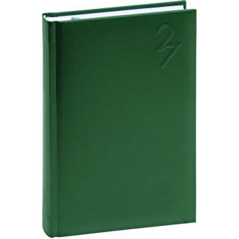 Agenda giornaliera 2027 personalizzata - Agenda giornaliera A5 14x20cm multilingue copertina imbottita e carta FSC