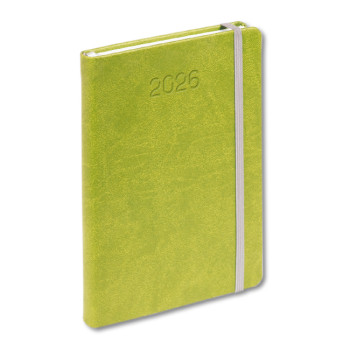Agenda giornaliera personalizzabile 14,3x20,3 cm con elastico verticale
