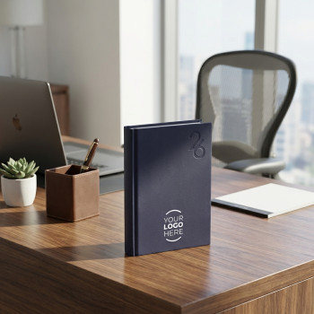 Agenda giornaliera 2026 personalizzata - Agenda giornaliera personalizzabile 17x24cm copertina rigida e carta FSC 