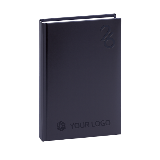 Agenda giornaliera personalizzabile 17x24cm copertina rigida e carta FSC 