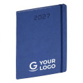 Agenda giornaliera personalizzabile A5 14,3x20,3 cm con elastico verticale