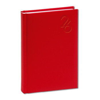 Agenda giornaliera personalizzabile con copertina imbottita e carta FSC