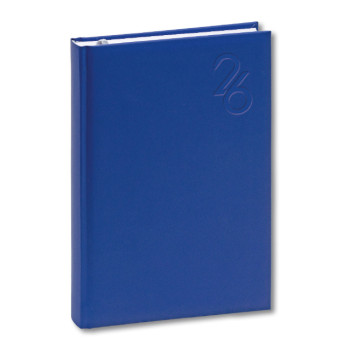 Agenda giornaliera 2026 personalizzata - Agenda giornaliera personalizzabile copertina imbottita formato compatto multilingue