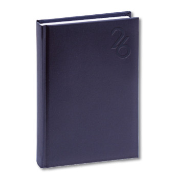 Agenda giornaliera 2026 personalizzata - Agenda giornaliera personalizzabile copertina imbottita formato compatto multilingue