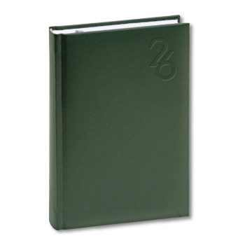 Agenda giornaliera 2026 personalizzata - Agenda giornaliera personalizzabile copertina imbottita formato compatto multilingue