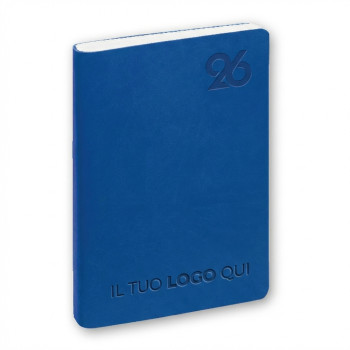 Agenda giornaliera 2026 personalizzata - Agenda giornaliera personalizzabile Reflexa formato compatto 11x16,3 cm