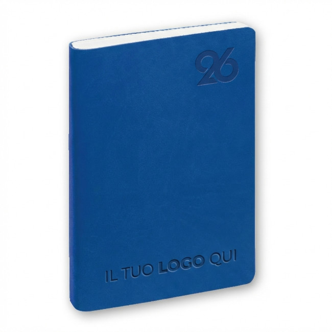 Agenda giornaliera 2026 personalizzata - Agenda giornaliera personalizzabile Reflexa formato compatto 11x16,3 cm
