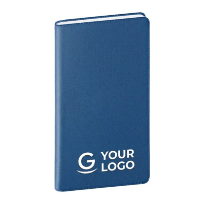 Agenda mensile personalizzabile 7,5 x 14 cm pieghevole a fisarmonica 